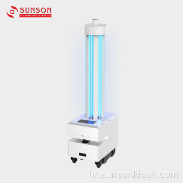 UV svjetlosna svjetiljka Antibakterijski robota protiv virusa